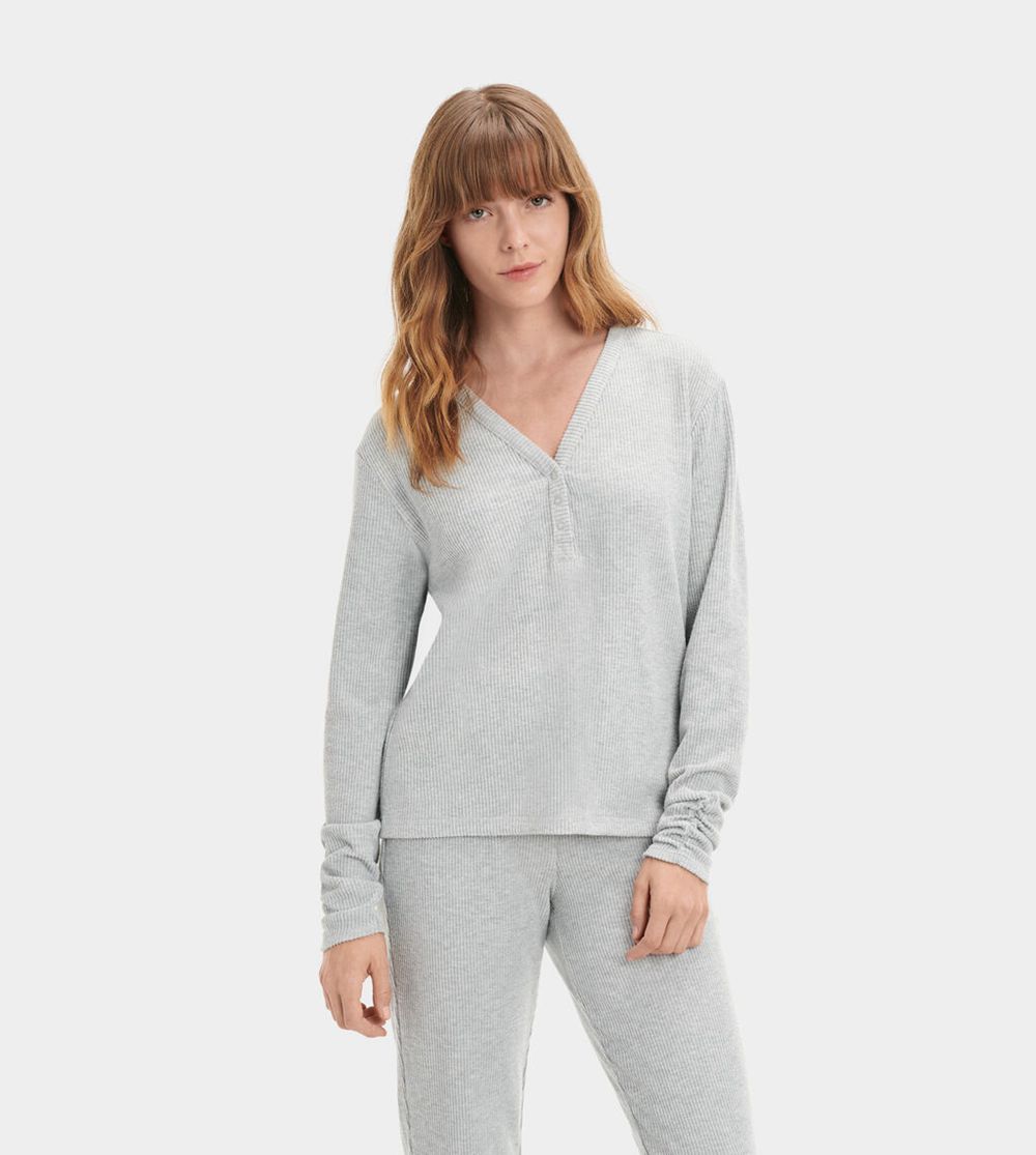 Ugg Loungewear Canada - Ugg Women's Maxwell Henley Grey